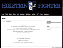 Tablet Screenshot of holstein-fighter.de